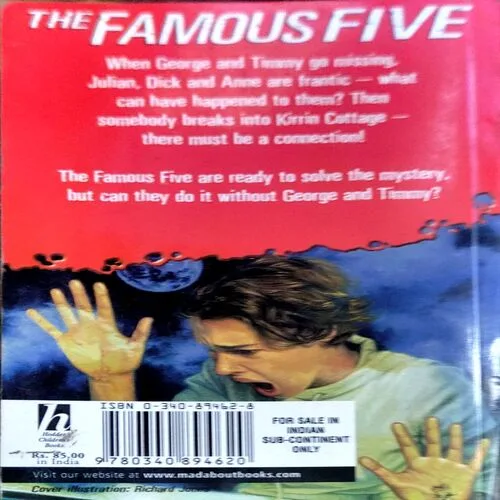 Five Fall Into Adventure (pages 250) (By Glid Blyton)