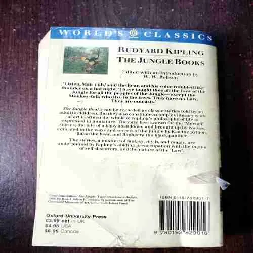 The Jungle Books ( Rudyard Kipling )