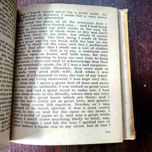 Robinson Crusoe ( Daniel Defoe )