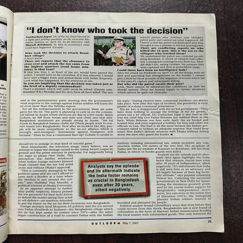 Outlook ( May 2001 )