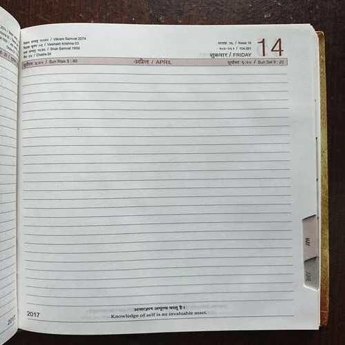 Gandhi Diary 2017