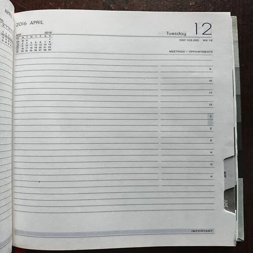 Document 16_43 Diary 2016