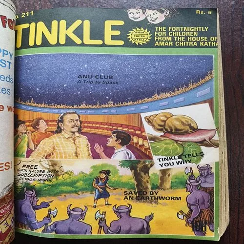 Tinkle Comics 20 in 1 Binding ( 1 Tinkle no 95 ) ( 2 Tinkle no 219 ) ( 3 Tinkle no 202 ) (4 Tinkle no 212 ) ( 5 Tinkle no 217 ) ( 6 Tinkle no 191 ) ( 7 Tinkle no 218 ) ( 8 Tinkle no 182 ) ( 9 Tinkle 210 ) ( 10 Tinkle no 211 ) ( 11 Tinkle no 197 ) ( 12 Tinkle no 198 ) ( 13 Tinkle no 209 ) ( 14 Tinkle no 192 ) ( 15 Tinkle no 171 ) ( 16 Tinkle No 199 ) ( 17 Tinkle no 194 ) ( 18 Tinkle no 206 ) ( 19 Tinkle no 196 ) ( 20 Tinkle no 213 )
