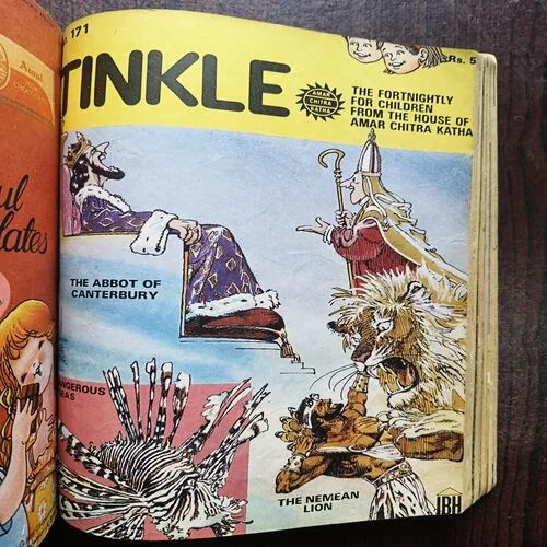 Tinkle Comics 20 in 1 Binding ( 1 Tinkle no 95 ) ( 2 Tinkle no 219 ) ( 3 Tinkle no 202 ) (4 Tinkle no 212 ) ( 5 Tinkle no 217 ) ( 6 Tinkle no 191 ) ( 7 Tinkle no 218 ) ( 8 Tinkle no 182 ) ( 9 Tinkle 210 ) ( 10 Tinkle no 211 ) ( 11 Tinkle no 197 ) ( 12 Tinkle no 198 ) ( 13 Tinkle no 209 ) ( 14 Tinkle no 192 ) ( 15 Tinkle no 171 ) ( 16 Tinkle No 199 ) ( 17 Tinkle no 194 ) ( 18 Tinkle no 206 ) ( 19 Tinkle no 196 ) ( 20 Tinkle no 213 )