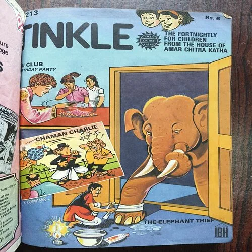 Tinkle Comics 20 in 1 Binding ( 1 Tinkle no 95 ) ( 2 Tinkle no 219 ) ( 3 Tinkle no 202 ) (4 Tinkle no 212 ) ( 5 Tinkle no 217 ) ( 6 Tinkle no 191 ) ( 7 Tinkle no 218 ) ( 8 Tinkle no 182 ) ( 9 Tinkle 210 ) ( 10 Tinkle no 211 ) ( 11 Tinkle no 197 ) ( 12 Tinkle no 198 ) ( 13 Tinkle no 209 ) ( 14 Tinkle no 192 ) ( 15 Tinkle no 171 ) ( 16 Tinkle No 199 ) ( 17 Tinkle no 194 ) ( 18 Tinkle no 206 ) ( 19 Tinkle no 196 ) ( 20 Tinkle no 213 )