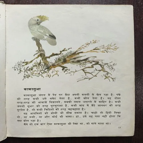 Pranijagat Ki Pahli Sher ( By Yegveny Charushin )