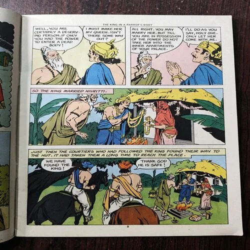 THE KING IN A PARROT'S BODY