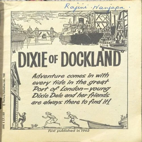 Document 2_3 Dixie Of Dockland ( Total Pages-3to56 ) Back Cover Missing.