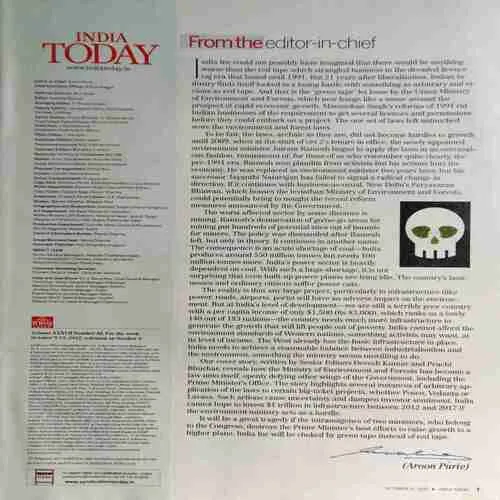 India Today ( 15th October 2012 )