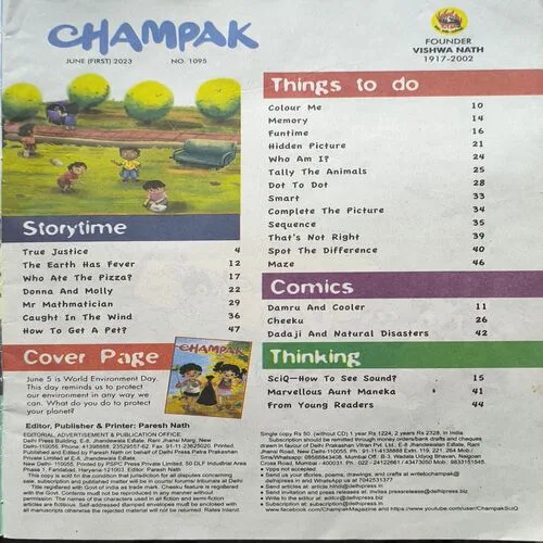 Champak ( 1st June , 2023 )