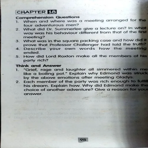 The Lost World (pages 98) (by Sir Arthur Conan Doyle)