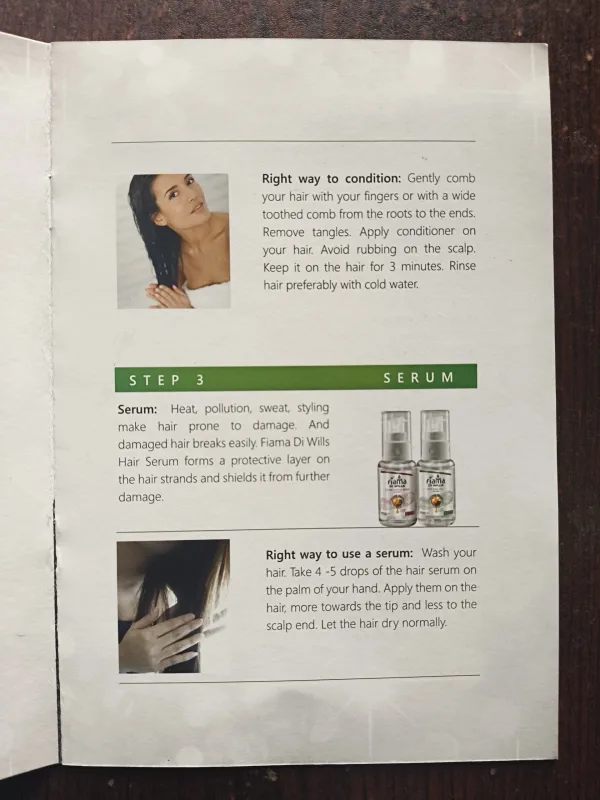 Fiama Di Wills Hair Care Regimen