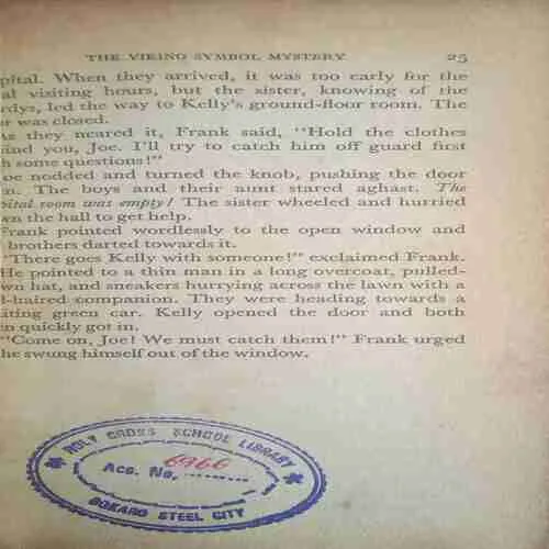 The Viking Symbols mystery (By=Franklin .Dixon ) ( Total page no=156) (year of publish=1974 )