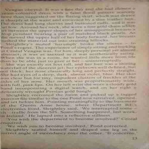 Goliath (By=John Denis ) ( Total page no= 284) (year of publish=1987 ) damage