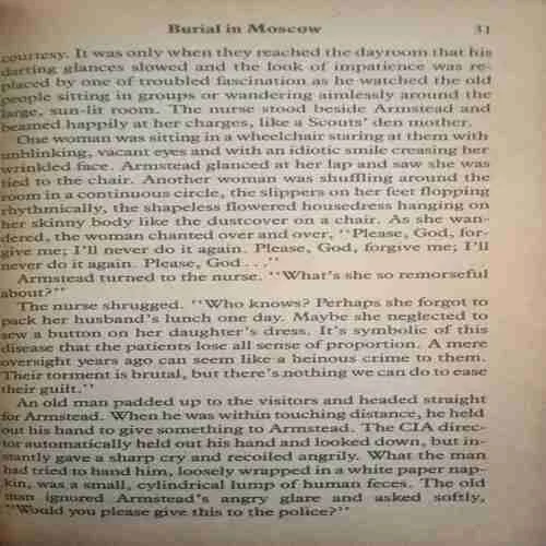 Burial in Moscow (By=Fred Dickey ) ( Total page no=379) (year of publish=1988 )