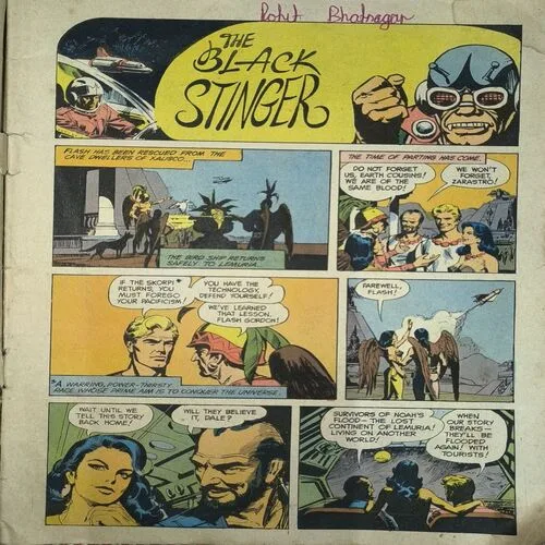 The Black Stinger . ( No. 343 ).