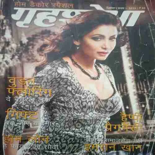 Grihshobha ( September I 2013 ) damage cover -page