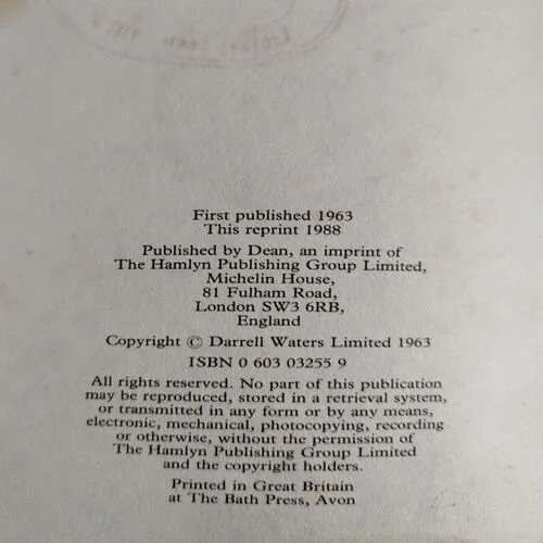 Document 5_34 Round The Clock stories (pages 182) (by Grid Blyton) (Binding side is little damaged)