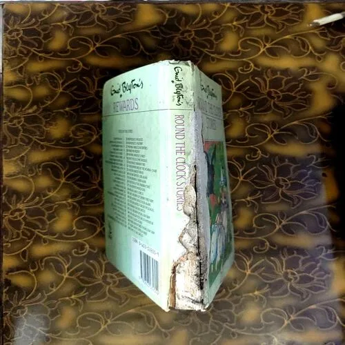 Document 5_37 Round The Clock stories (pages 182) (by Grid Blyton) (Binding side is little damaged)