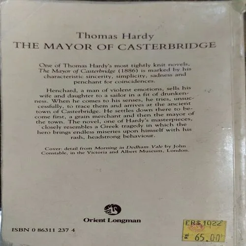 The Mayor Of Casterbridge (pages 318) (By Thomas Hardy)