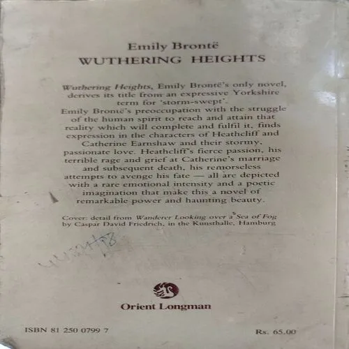 Wuthering Heights (pages 416) (By Emily Bronte)