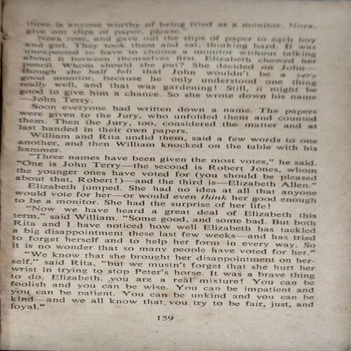 The Naughtiest Girl Again (pages 160) (By Grid Blyton)