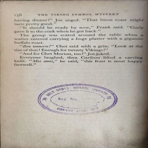The Viking Symbol Mystery (pages 136) (BY Franklin W. Dixon)