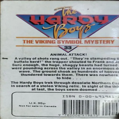 The Viking Symbol Mystery (pages 136) (BY Franklin W. Dixon)