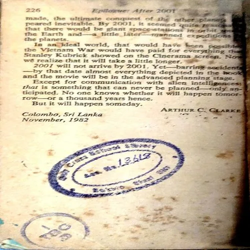 A Space Odessey 2001 (pages 226)