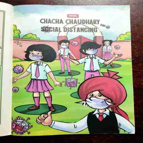 Document 9_59 CHACHA CHAUDHARY CORONA WARRIORS (3 STORY'S IN THIS COMICS)