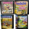 Binding 4in1 [ Tinkle Double Digest no-42( front cover down side big cut) , Tinkle Double Digest no-47 , Tinkle Double Digest no-3( page no-31to94 missing ), Tinkle Digest no-4