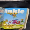 Binding 4in1 [ Tinkle Double Digest no-42( front cover down side big cut) , Tinkle Double Digest no-47 , Tinkle Double Digest no-3( page no-31to94 missing ), Tinkle Digest no-4