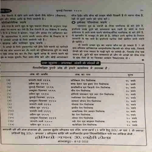 Homeogagan ( July - September 2000 )