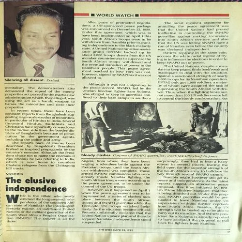 The Week ( April 1989 )