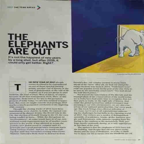 India Today ( 16th January 2017 )