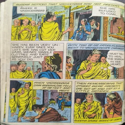 Document_32 BUDDHA ( Front Cover Down Side Cut and Page no-1,2 Down Side Cut and Story Impact. )