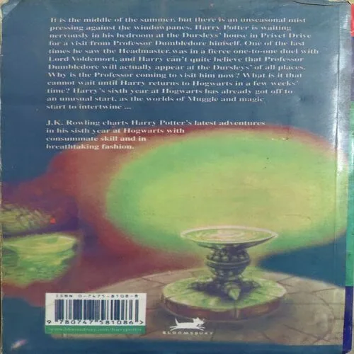 Harry Potter And The Half Blood Prince (No. of Pages = 330 ) ( By = J.K. Rowling )