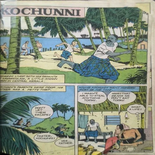 Document_64 KOCHUNNI ( Page no-1,2 Down Side Cut and Story Impact and Back Cover Damage. )