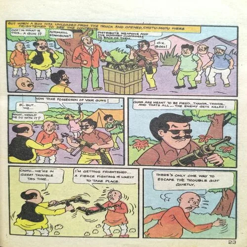 Motu Chhotu And The Loot Of The Treasure.