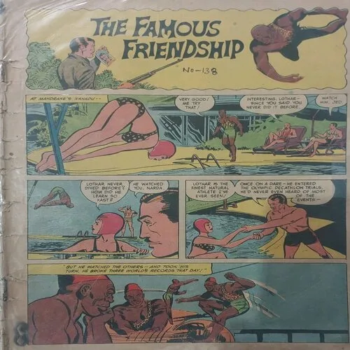 THE FAMOUS FRIENDSHIP (No.138) coverless.