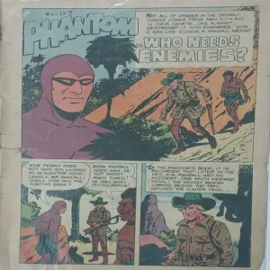 WHO NEEDS ENEMY (No.139) coverless.