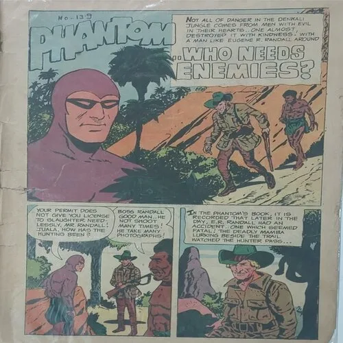 no.139 WHO NEEDS ENEMY (No.139) coverless.