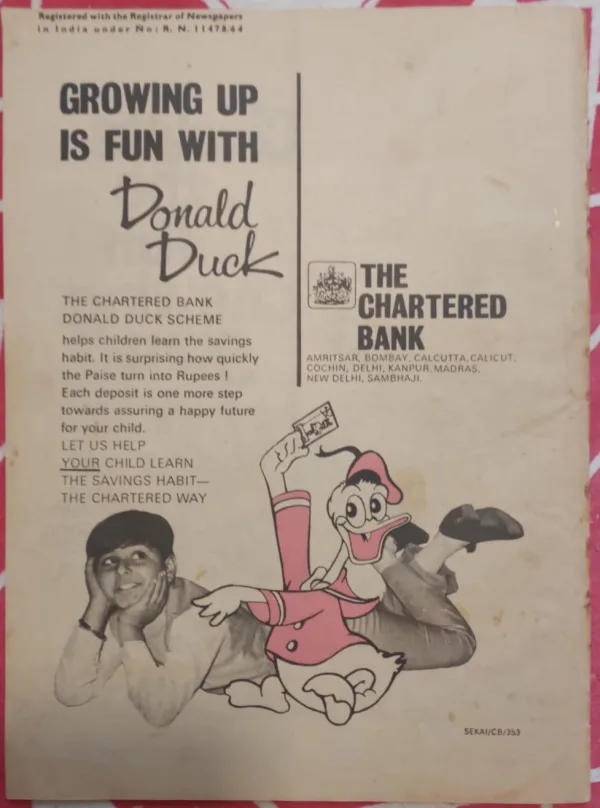 162E-BACK THE DIAMOND MOUNTAIN (No.162) INDRAJAL COMICS