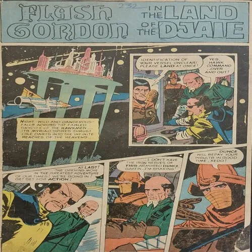 232E FLASH GORDEN IN LAND OF DJAIE (INDRAJAL COMICS No.232) Coverless