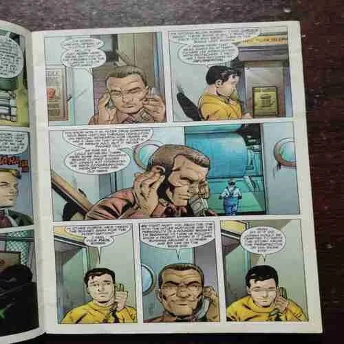 SPIDERMAN ( Rs. 15 )( Page No. 1,2,3,4 Upper side Half Cut )