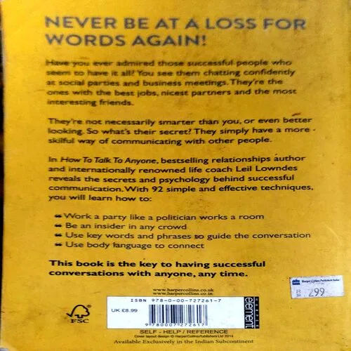 How To Talk To Anyone (pages 334) (Leil Lowdnes)