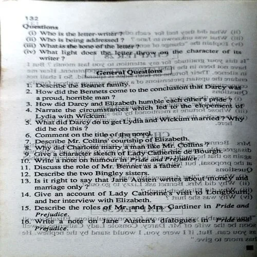Pride And Prejudice (pages 132) (By Jane Austen)