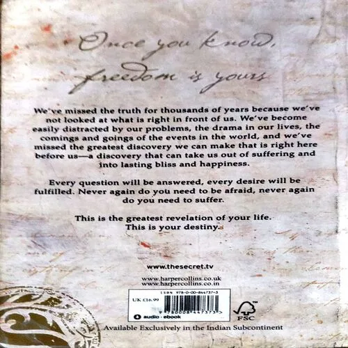 The Greatest Secret (pages 256) (By Rhonda Byme)