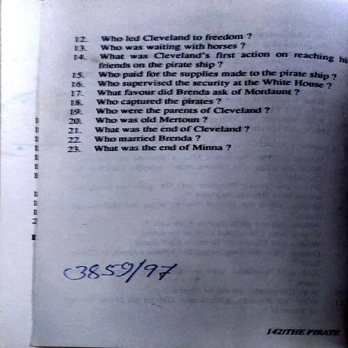 The Pirate (pages 142) (By Sir Walter Scott)