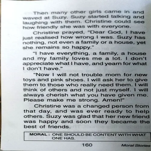 The Best Of Moral Stories (pages 160)